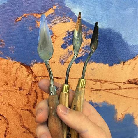 The Ultimate Guide To Palette Knife Painting Palette Knife Painting