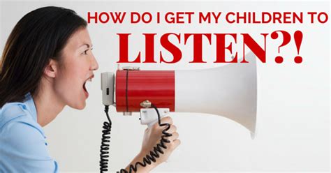How Do I Get My Children To Listen — Shirley Solis