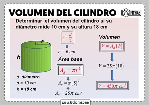 Como Calcular El Volumen De Un Cilindro Ejemplos Cualact