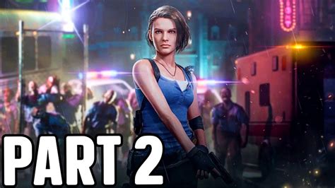Racoon City Resident Evil 3 Remake Xbox Walkthrough Pt 2 Youtube