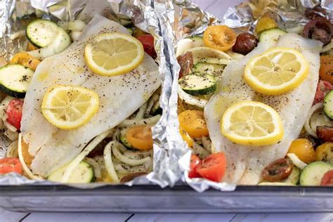 Foil Baked Fish With Veggies Wine A Little Cook A Lot