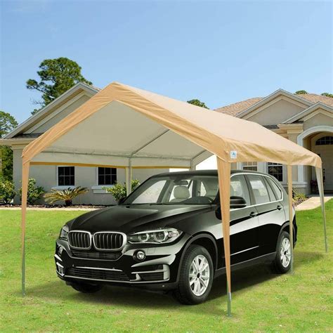 Portable Heavy Duty Carport Garage Canopy Tent 10 X 20 Zincera