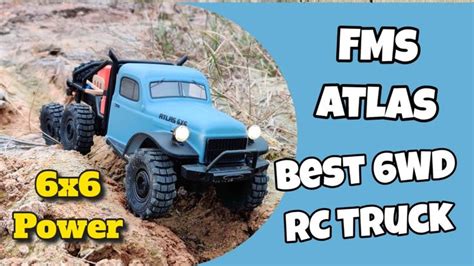 Fms Atlas 6wd Mini Rc Rock Crawler Best Mini 6x6 Rc Truck
