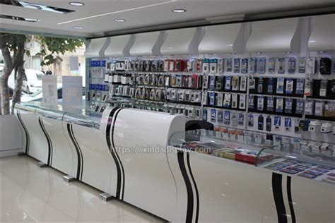 Mobile Phone Accessories Display Counter Design Custom Retail Display