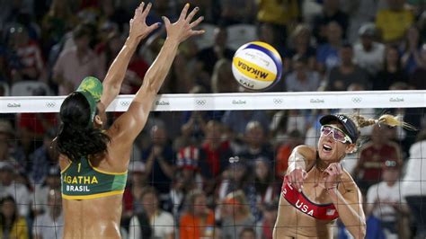 Maybe you would like to learn more about one of these? Rio Olympics 2016: Beach volleyball serves up a midnight party