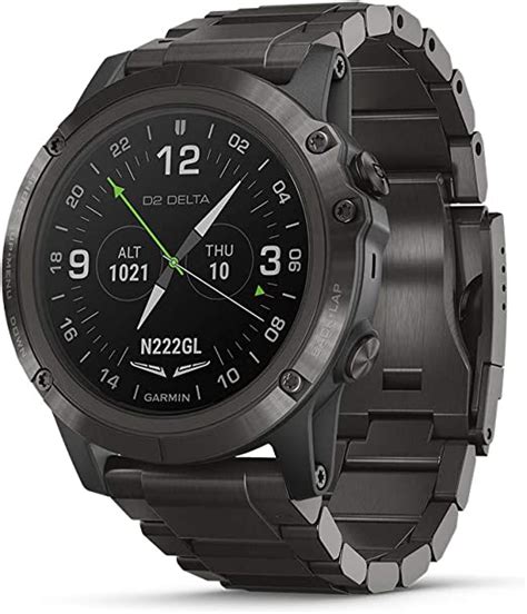 garmin d2 delta px gps pilot watch with pulse ox sensor includes smartwatch