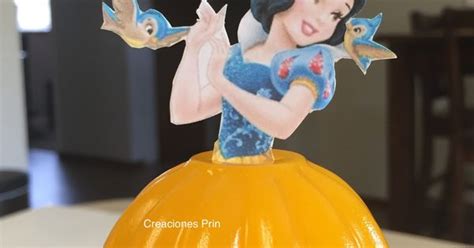 Gelatina De Princesa Blancanieves Sabor Mango Gelatinas Pinterest Snow White Fiestas