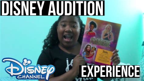 Disney Audition Experience Youtube