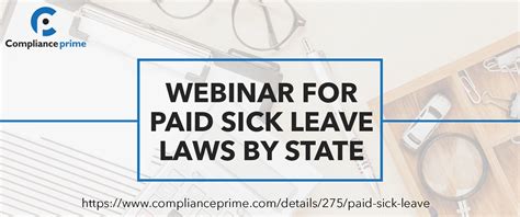 Join This Webinar For Paid Sick Leave Laws By State That Provides A