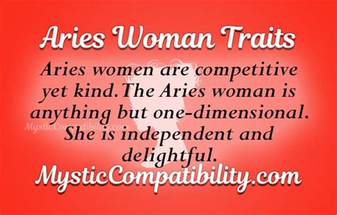 Aries Woman Personality Traits And Facts Reverasite
