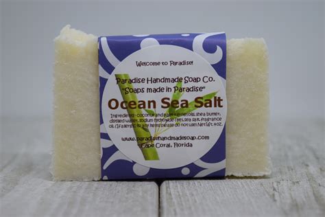 Ocean Sea Salt Soap Paradise Handmade Soap Co