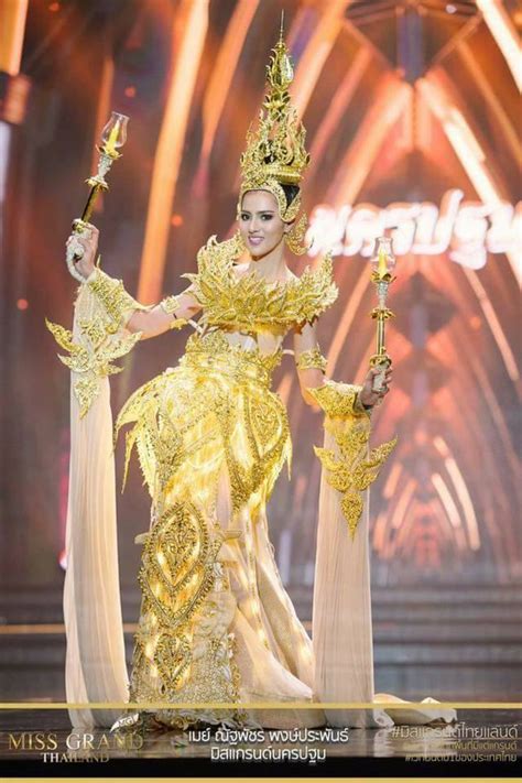 Miss Grand Thailand 2017 Thời Trang Dị Nhưng đẹp đầy đủ Từ Nhân Mã