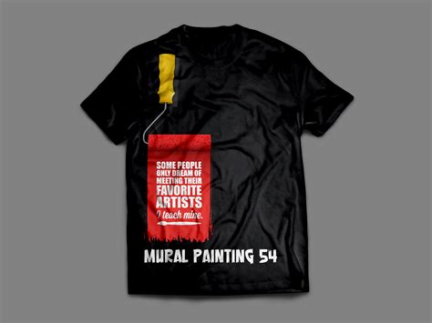 T Shirts Design For Fine Arts Painting Department On Behance