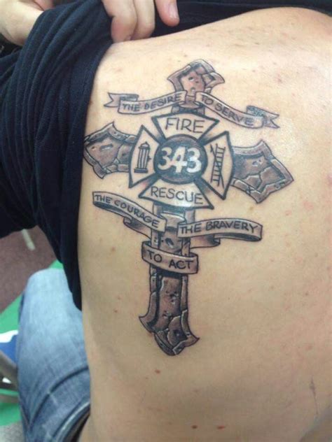 Firefighter Tattoo Pinteres