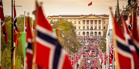 Norwegens Nationalfeiertag Am 17 Mai Der Tag Der Norwegischen Verfassung