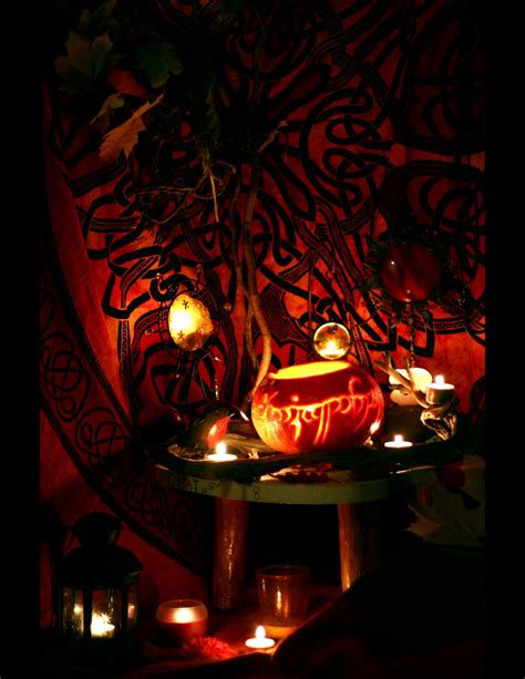 Samhain Altar By Onodrim Photography On Deviantart