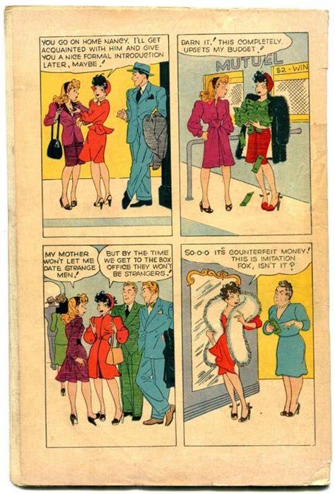 Mopsy Comics 1 1948 Rare Good Girl Art Comic Spicy Gvg Comic