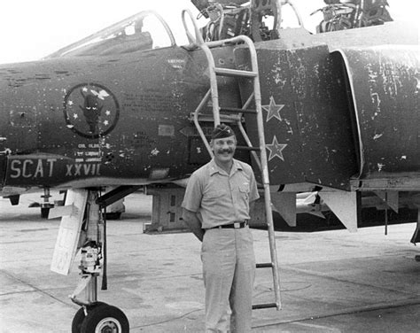 Usaf Colonel Robin Olds F 4 Phantom Pilot Vietnam War Photo Vietnam