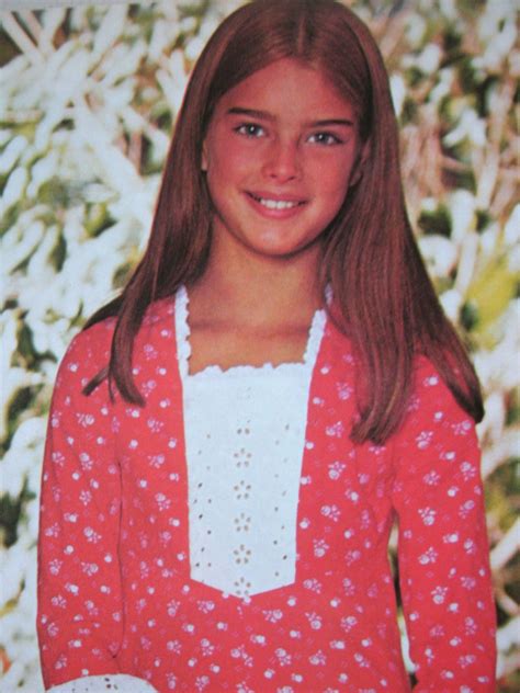 Brooke Shields For Mccalls Patterns 1976 Brooke Shields Young