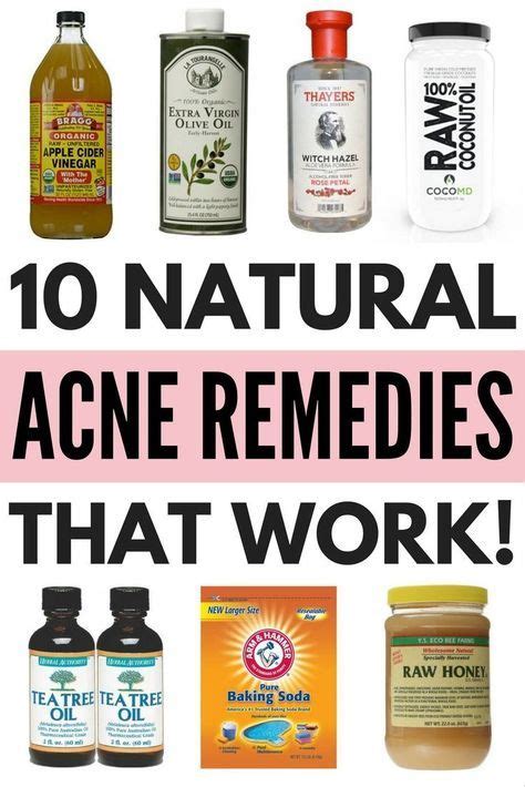 10 Natural Acne Remedies That Work Natural Acne Remedies Acne
