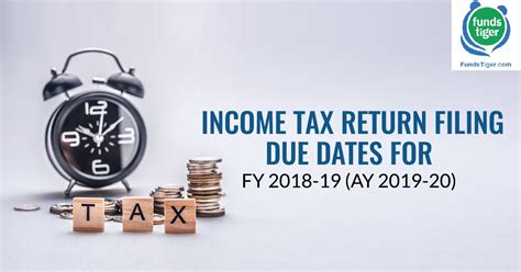 There are two ways to file for example, if your financial year is from 1 april, 2019 to 31 march 2020, then it is known as fy. ITR Filing last date - 2019 - FundsTiger - Fast Loans for ...