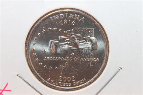 2002 P Indiana State Quarter 12324