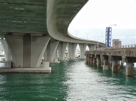Bridge Of The Week Miami Dade County Florida Bridges Port Causeway