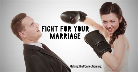 fight for your marriage making the connection