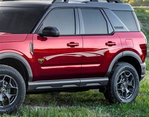 Badlands Ii Stripe Fits Ford Bronco Sport Side Graphic Decal Etsy