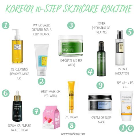 The korean skin care routine steps by steps in 2021. Have you heard about the 10 Step Korean Beauty Routine ...