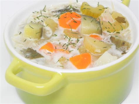 What You're Craving: Dill Pickle Soup | Dill pickle soup, Polish pickle soup recipe, Pickle soup