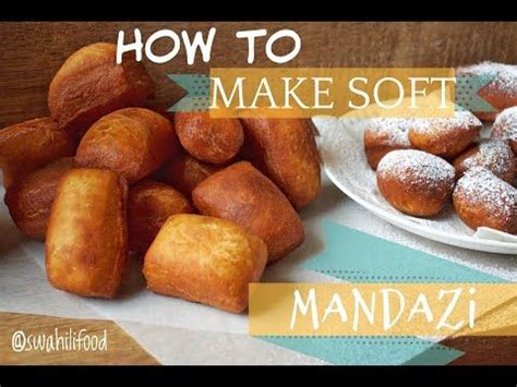 So, round here we are just going to call these chunky donuts, mandazi. How to make soft mandazi - YouTube | Kenyan food, Cooking recipes, Recipes