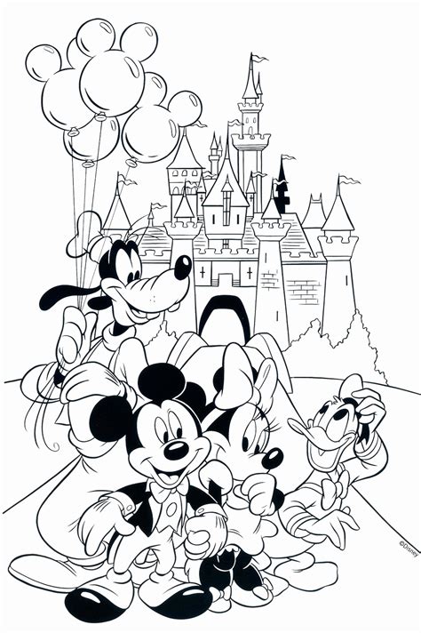 Mewarnai Mickey Mouse And Friends Mewarnai Gambar