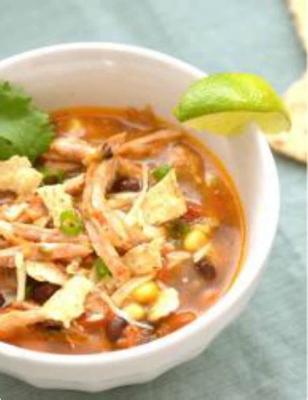Chicken Lime And Tortilla Soup Scout Recipes