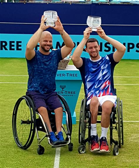 An emotional joachim gerard claimed his first wimbledon title and second grand slam singles trophy of the year by beating britain's gordon reid in a high quality men's wheelchair singles final on no.3 court. Tennis - Joachim Gerard remporte le tournoi du Queens en ...