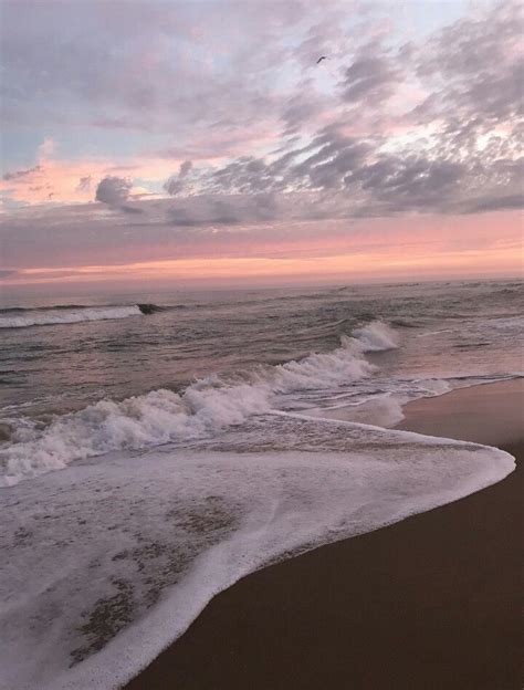 Soft Vintage Photography Vibes Mood Waves Sunset Beach