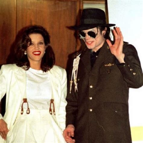 Michael Jackson And His Wife Lisa Marie Presley