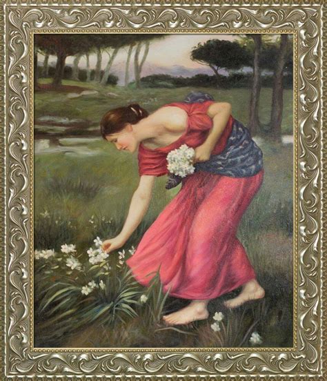 Overstock store credit card accounts are issued by comenity capital bank. John William Waterhouse, Narcissus Pre-Framed