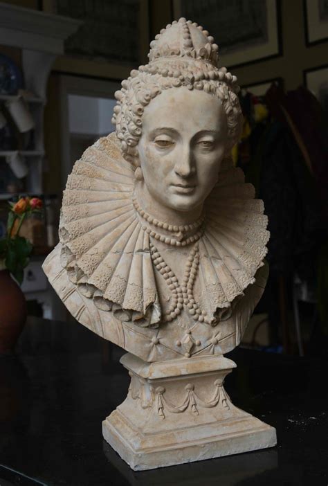 Bath Art And Architecture A Terracotta Bust Of Elizabeth I From Queen