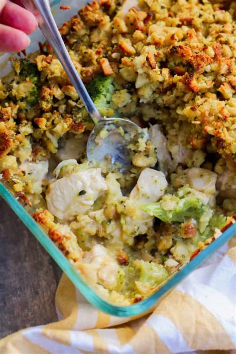 Bake at 350 for 30 minutes. Chicken Stuffing Casserole • The Diary of a Real Housewife