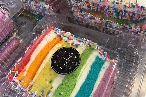 These Giant Individual Cake Slices Weighing Almost A Pound Keep Selling