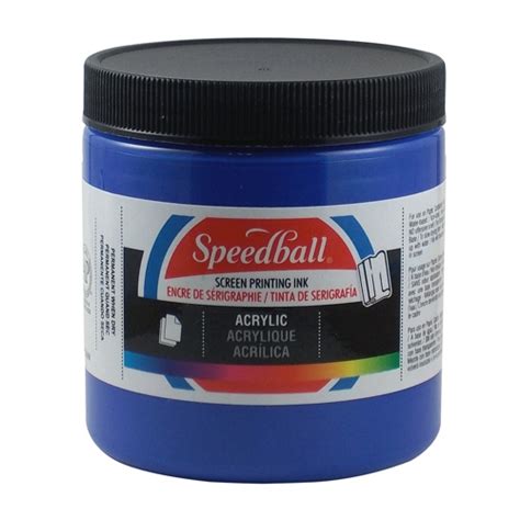 Speedball Inc Speedball Acrylic Screen Printing Ink Ultramarine Blue