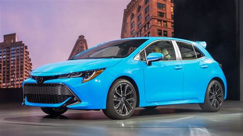See the review, prices, pictures and all our rankings. 2019 Toyota Corolla Hatchback returns at NY Auto Show