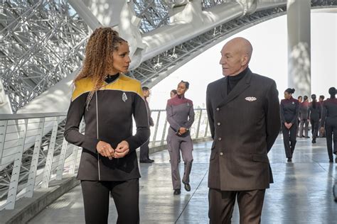 Review ‘star Trek Picard Looks Up In Season 2 Premiere The Star