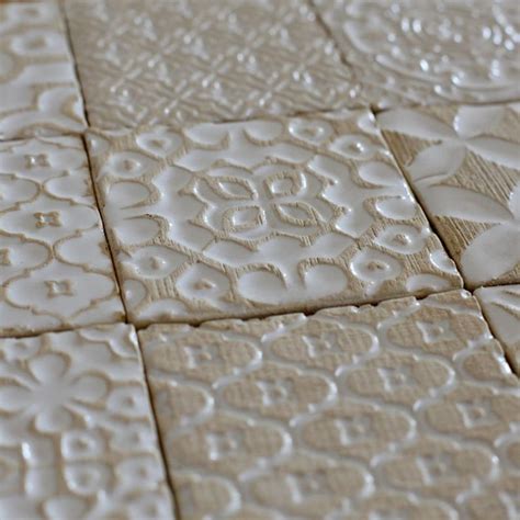 Simple White Handmade Ceramic Tile For Kitchenbathroom Backsplash
