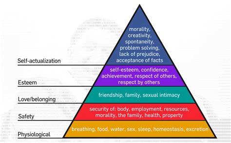 Maslow S Hierarchy Of Basic Needs