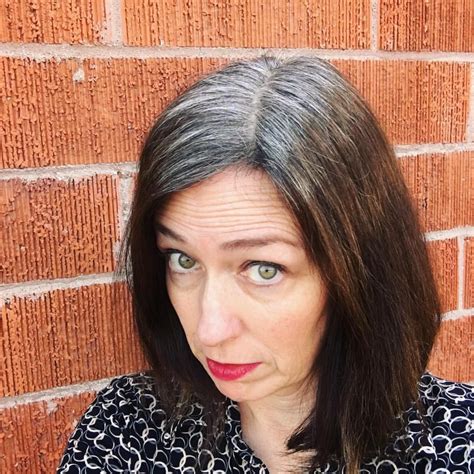 I'm not speaking from personal experience, but as a woman in her 30s tresch suggests changing your part to the side that contains less gray or try hairstyles like a topknot or braids that cover your roots completely. Letting my silvers come through feels very liberating and ...