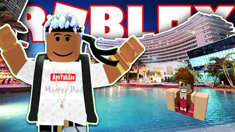 Building My Own Luxury Hotel In Roblox Youtube