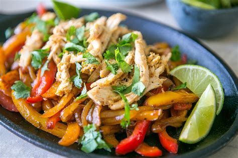 May be cooked to order. Super Easy Chicken Fajitas | Primal Palate | Paleo Recipes