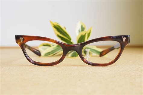 Vintage Eyeglass 1960s Cateye Glassesframes Eyeglasses Etsy Cat